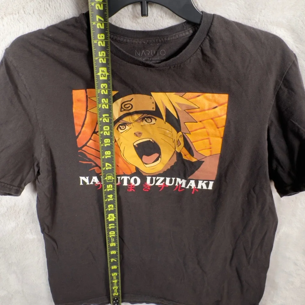 Naruto Shippuden Uzumaki Graphic T Shirt Anime Manga Japanese Black Size L‎